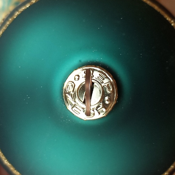 Hand blown glass ball ornaments Czech Republic set of three - Picture 6 of 6